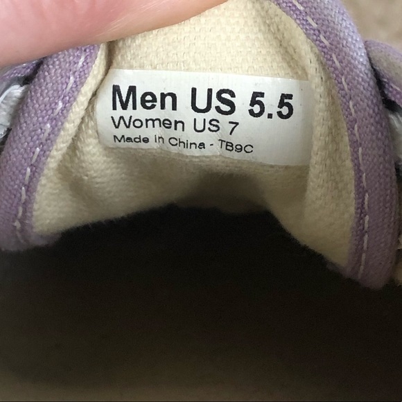 Vans Off The Wall Lilac Purple Unisex Sneaker - Picture 15 of 15